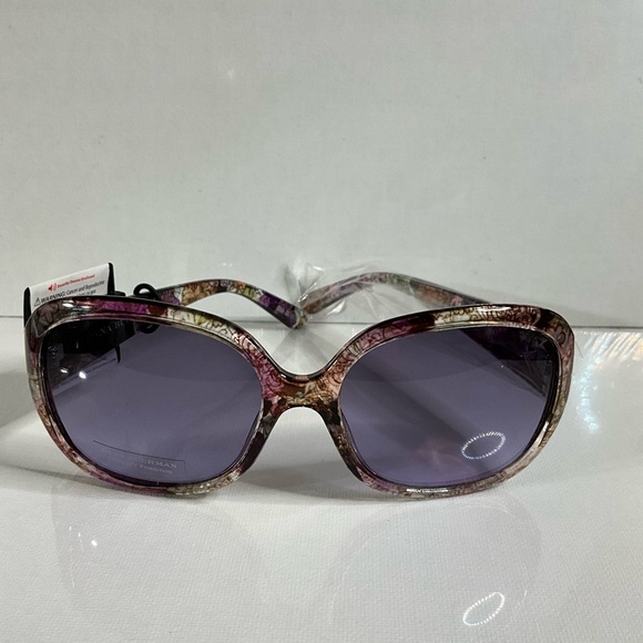 Dana Buchman Multicolor Floral Sunglasses - Picture 1 of 4